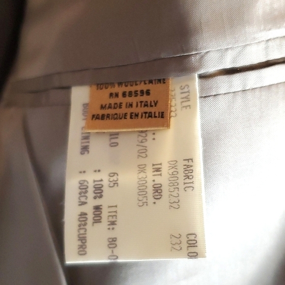 Vintage Donna Karan Signature‎ Green Blazer Jacket - Picture 6 of 9